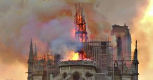 Notre-Dame Cathedral fire in Paris