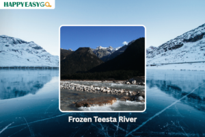 Frozen Teesta River