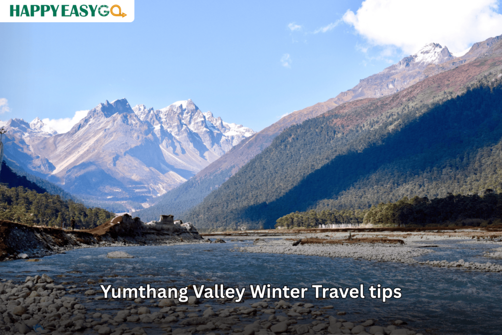 Yumthang Valley Winter Travel tips